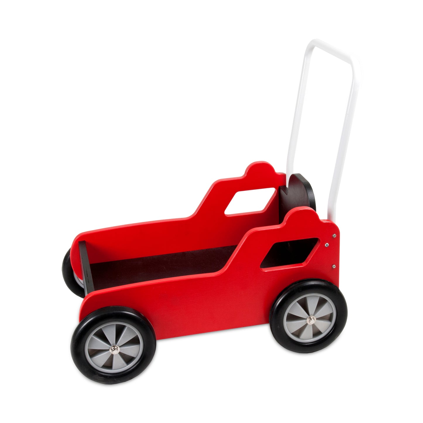 Drewniany wózek dla lalek i zabawek meble dla dzieci zabawka samochód Micki