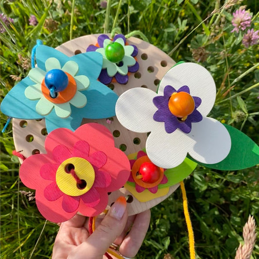 Drewniana przeszywanka łąka - BAJO