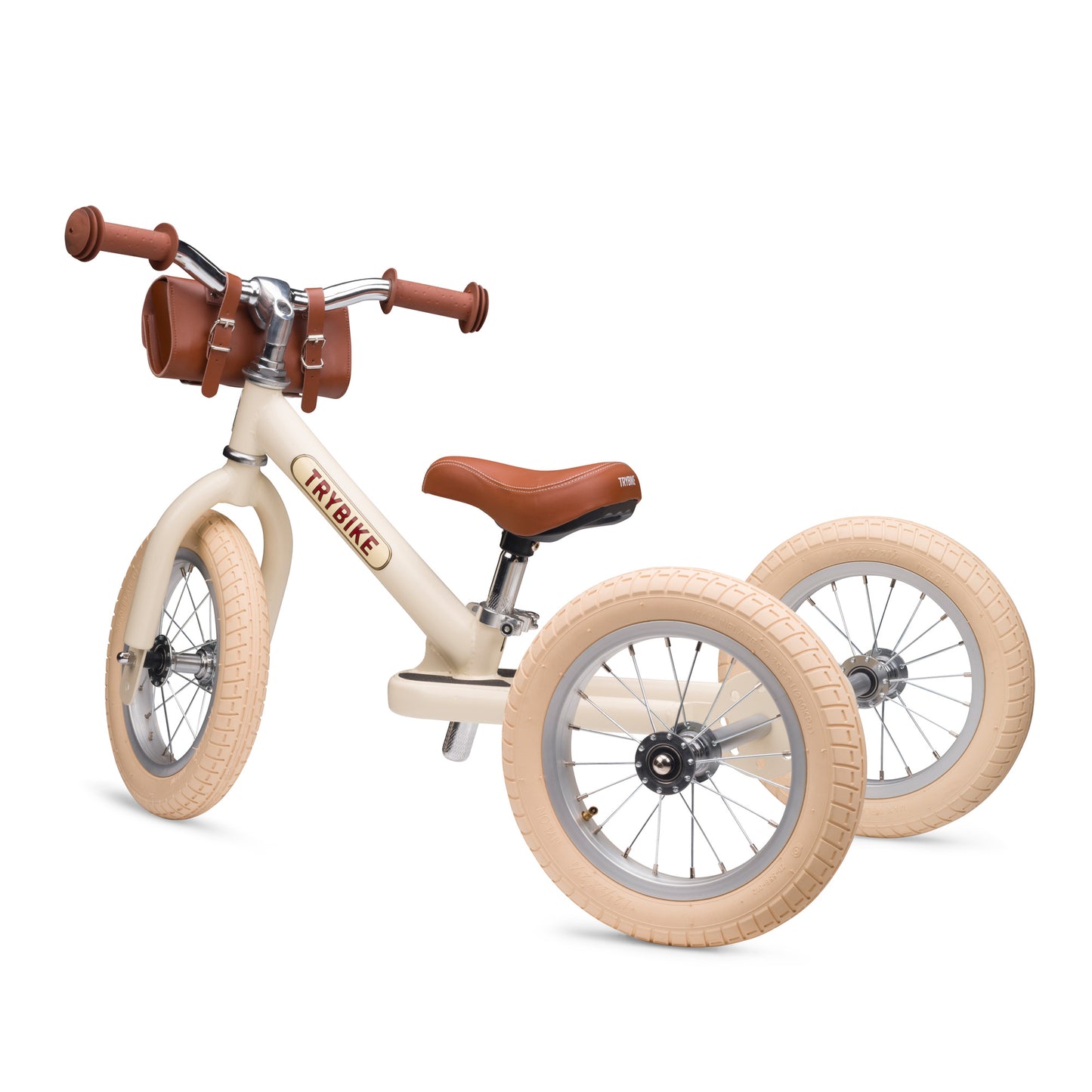 Torba retro na kierownicę roweru dziecięcego akcesoria rowerowe Trybike