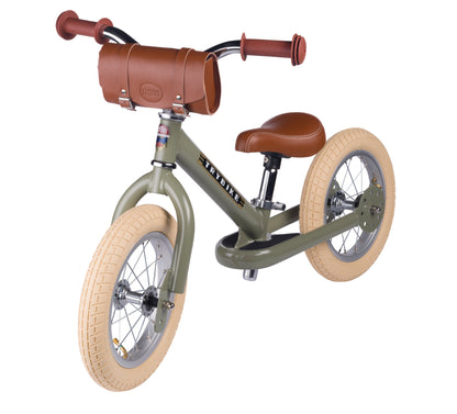 Torba retro na kierownicę roweru dziecięcego akcesoria rowerowe Trybike