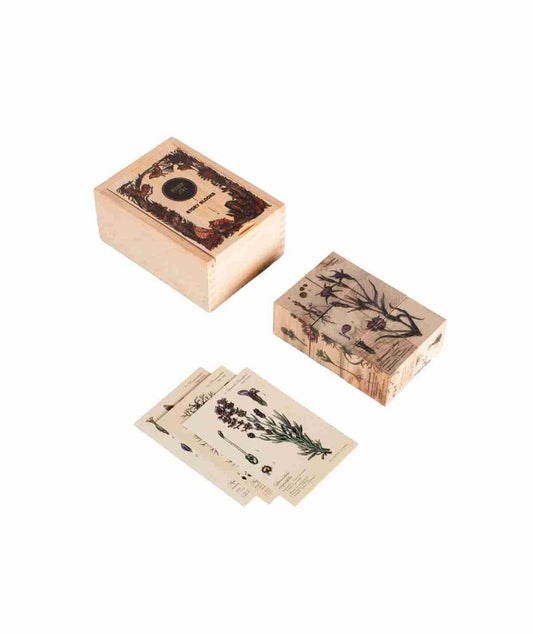 Drewniane Klocki Życie Pszczoły Rośliny Miododajne