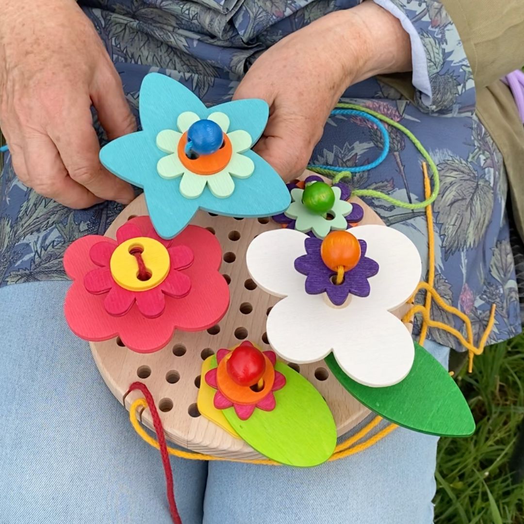 Drewniana przeszywanka łąka - BAJO