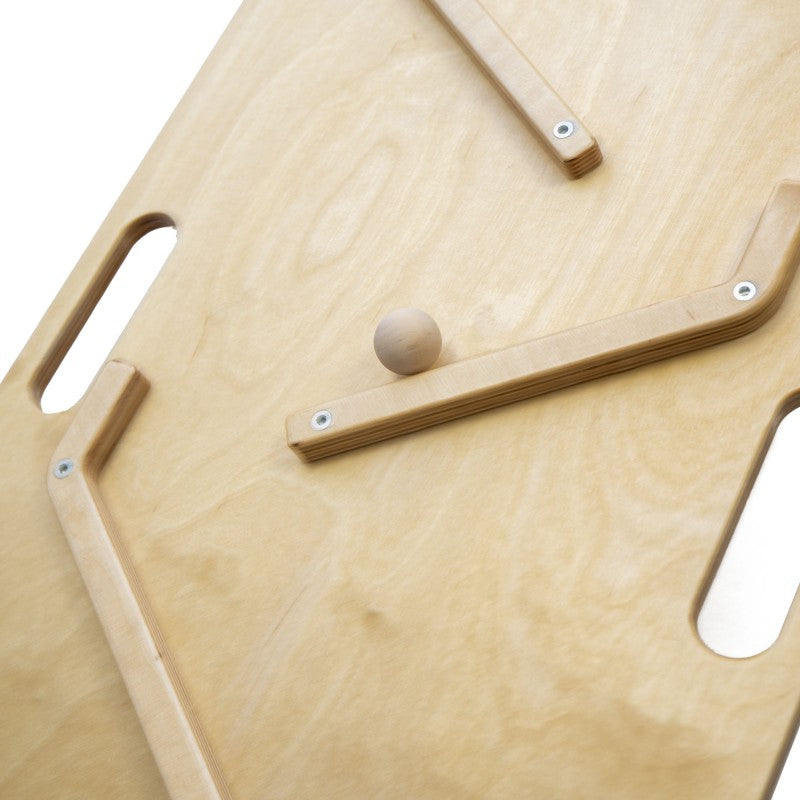 Zjeżdżalnia Kulodrom drewniany dla dzieci